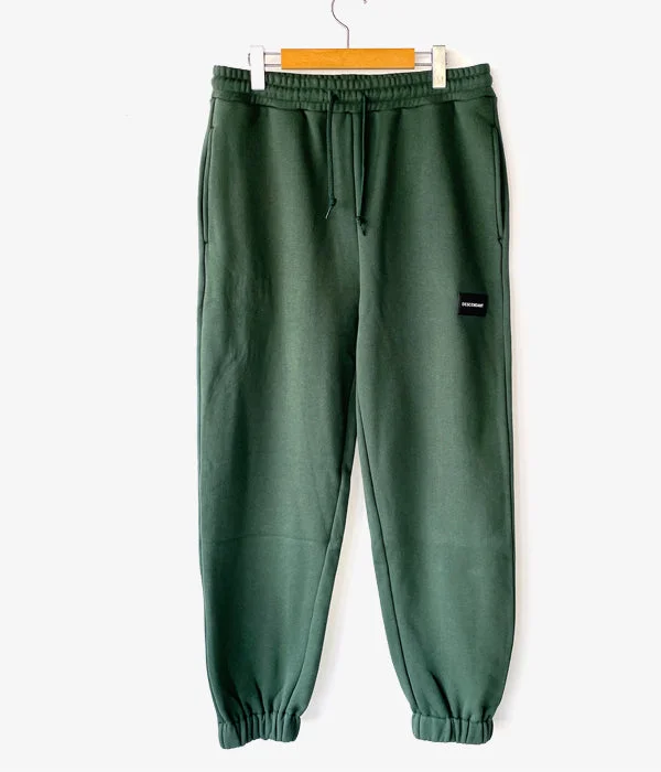 Custom Pants For Casual Wear-DESCENDANT/DEVICE SWEAT TROUSERS (GREEN)