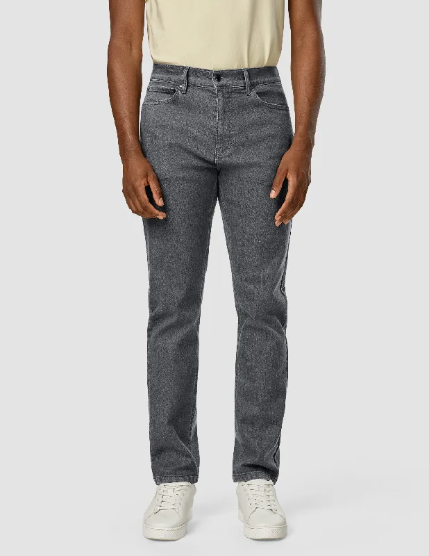 Custom Pants For Skiing-Classic Jeans Slim Dark Grey