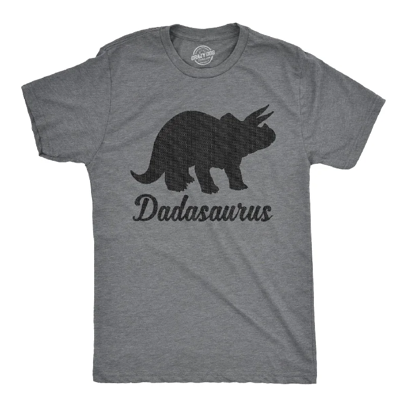 Custom Graphic T-Shirt For Men-Dadasaurus Men's T Shirt