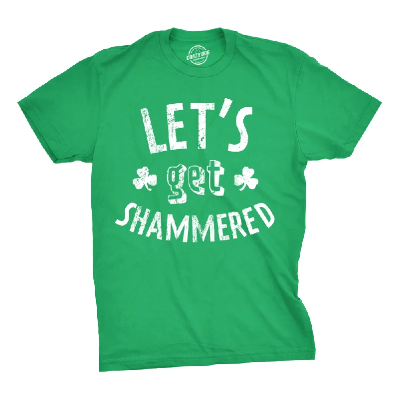 Personalized T-Shirt For Women-Shammered Men's T Shirt