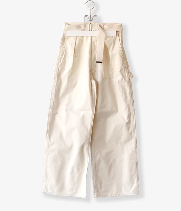 Custom Pants For Outdoor Lifestyle-PHEENY/COTTON DUCK PAINTER PANTS(IVORY)