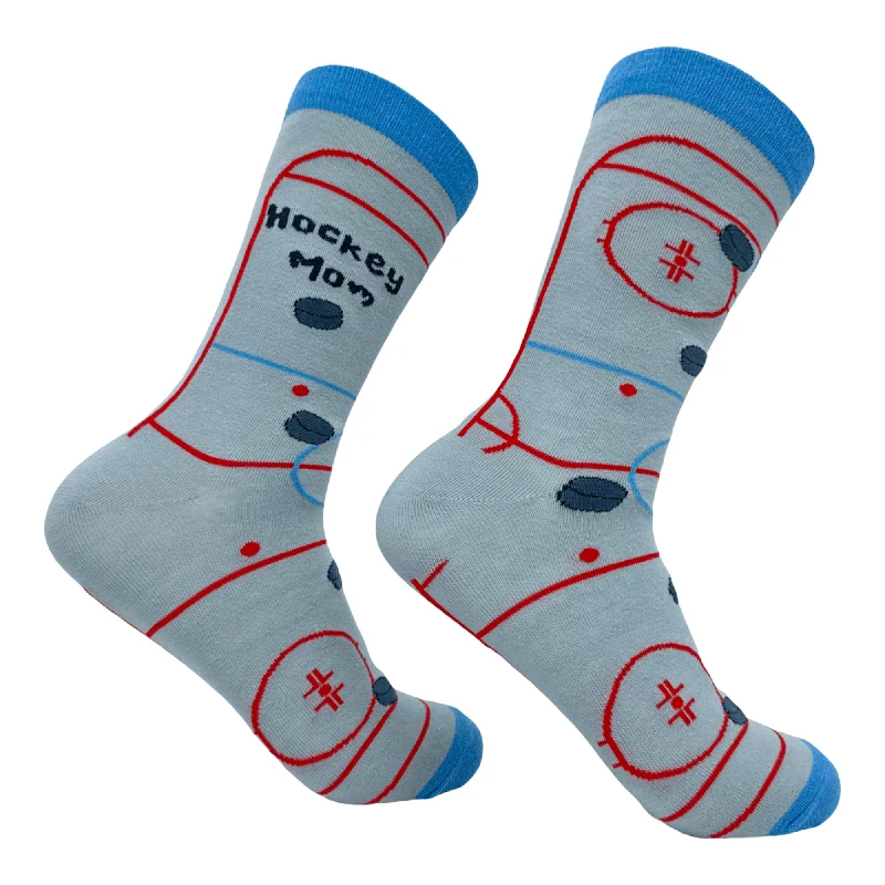 Custom Socks For Special Occasions-Women's Hockey Mom Socks