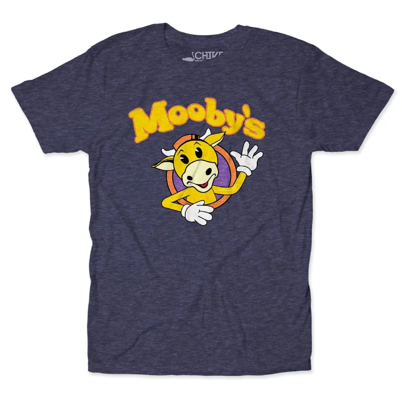 Personalized T-Shirt For Alumni Events-Mooby's Logo Tee