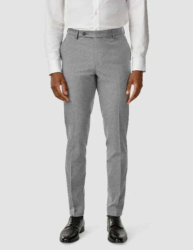 Personalized Pants For College Events-Essential Suit Pants Slim Cloud Grey