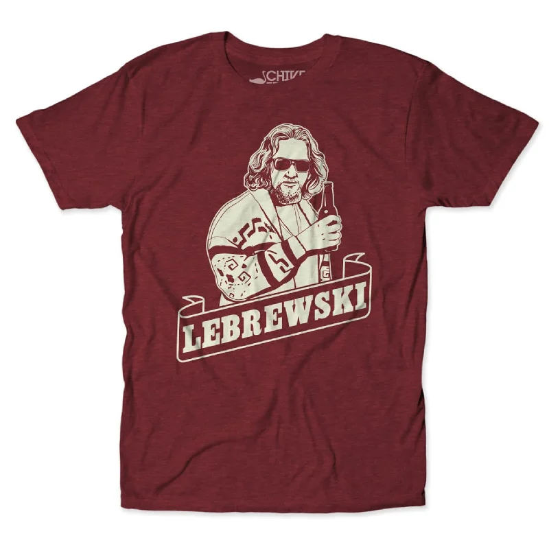 Custom Retro T-Shirt Design-Lebrewski Unisex Tee