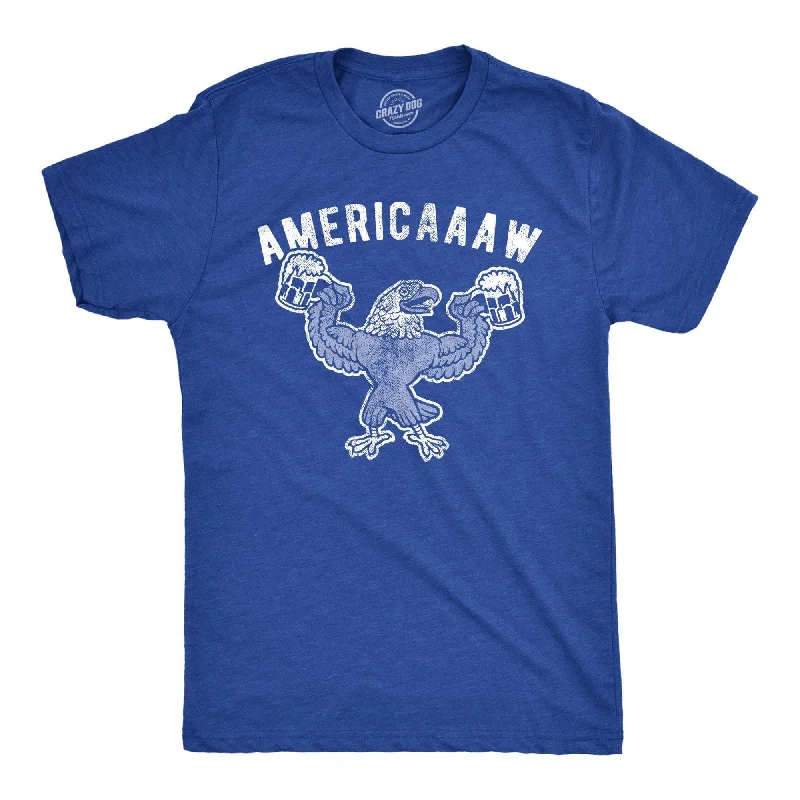 Custom T-Shirt For Men’s Fashion-Americaaaw Men's T Shirt