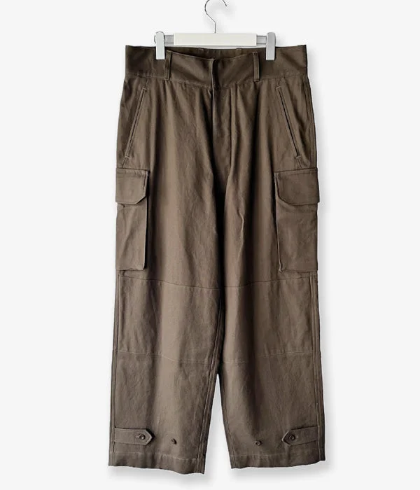 Personalized Pants For Team Building-blurhms ROOTSTOCK/COTTON SERGE 47 PANTS (KhakiBrown)