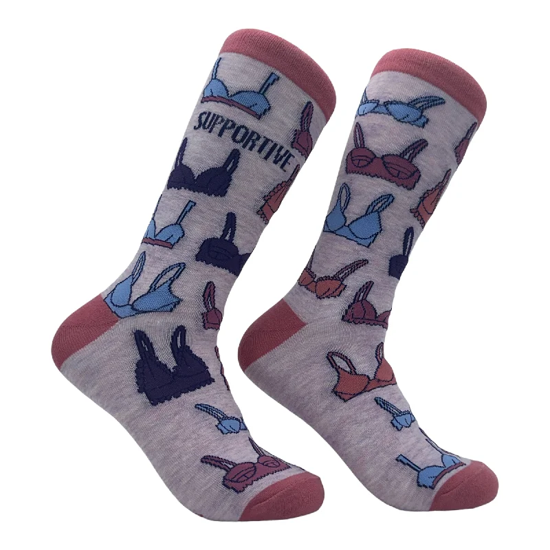 Personalized Socks For Active Gear-Women's Supportive Socks