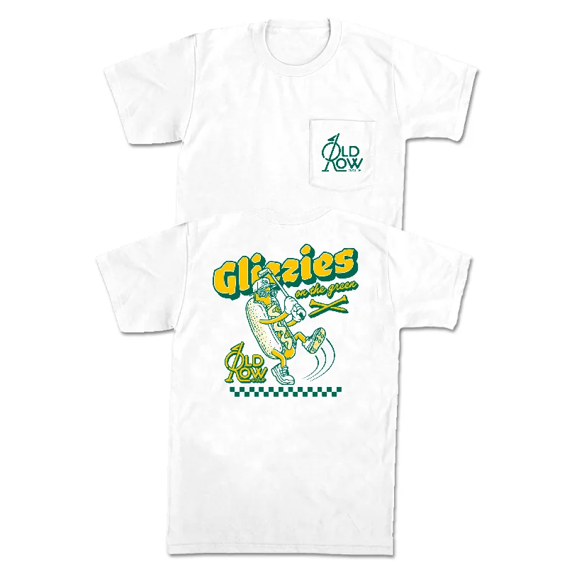 Personalized T-Shirt With Name & Number-Glizzies On The Green Pocket Tee