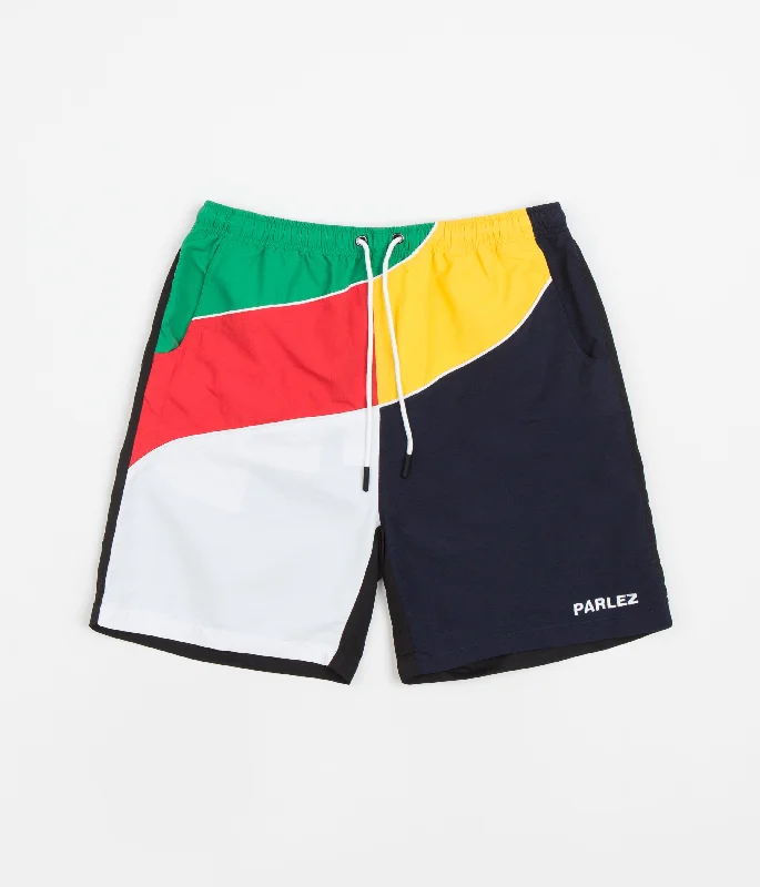 Custom Printed Shorts For Walking-Parlez Venice Shorts - Multi