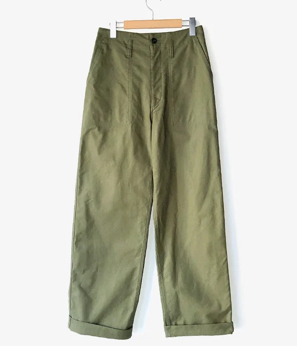 Custom Pants For Business Events-MHL./DENSE COTTON DRILL PANTS WOMENS (KHAKI)