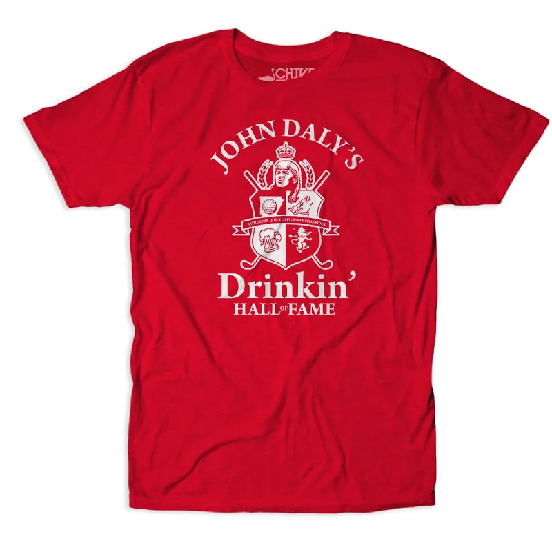 Custom T-Shirt For Charity Events-Drinking Hall Of Fame Tee