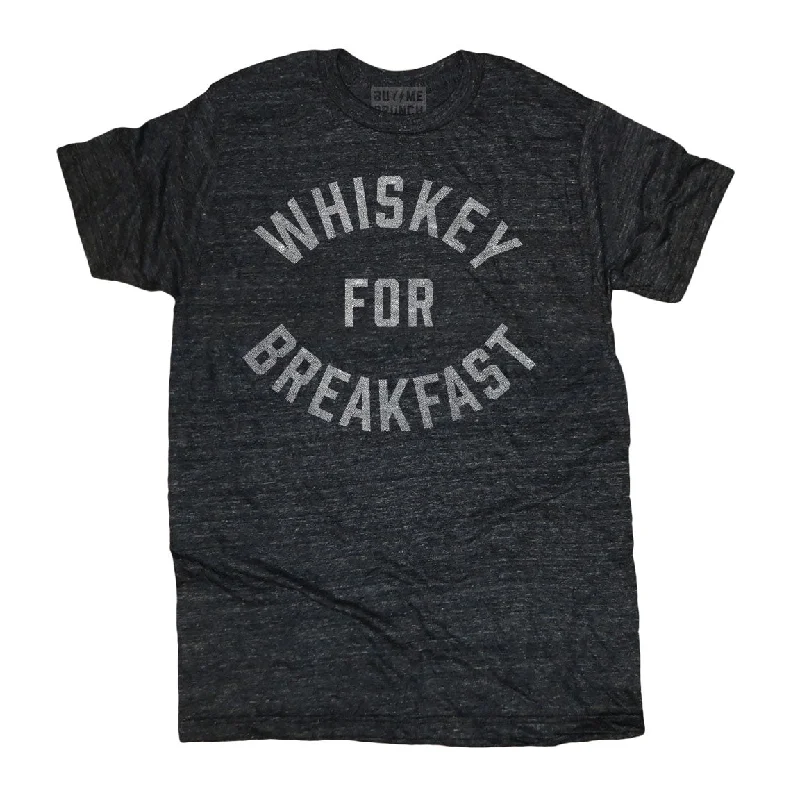 Custom T-Shirt With Name-Whiskey for Breakfast Tee