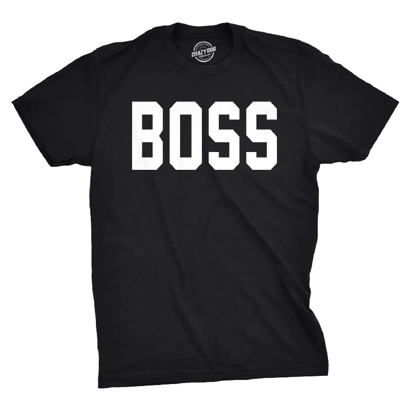 Custom T-Shirt For Sports Fans Gifts-Boss Men's T Shirt