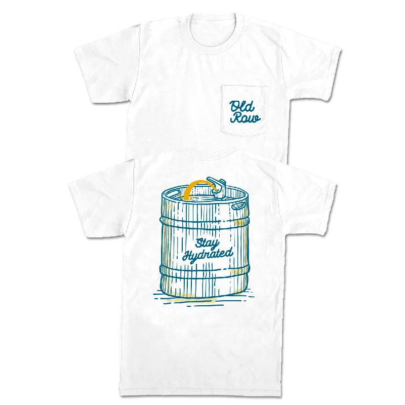 Personalized T-Shirt For Men-The Keg Fountain Pocket Tee