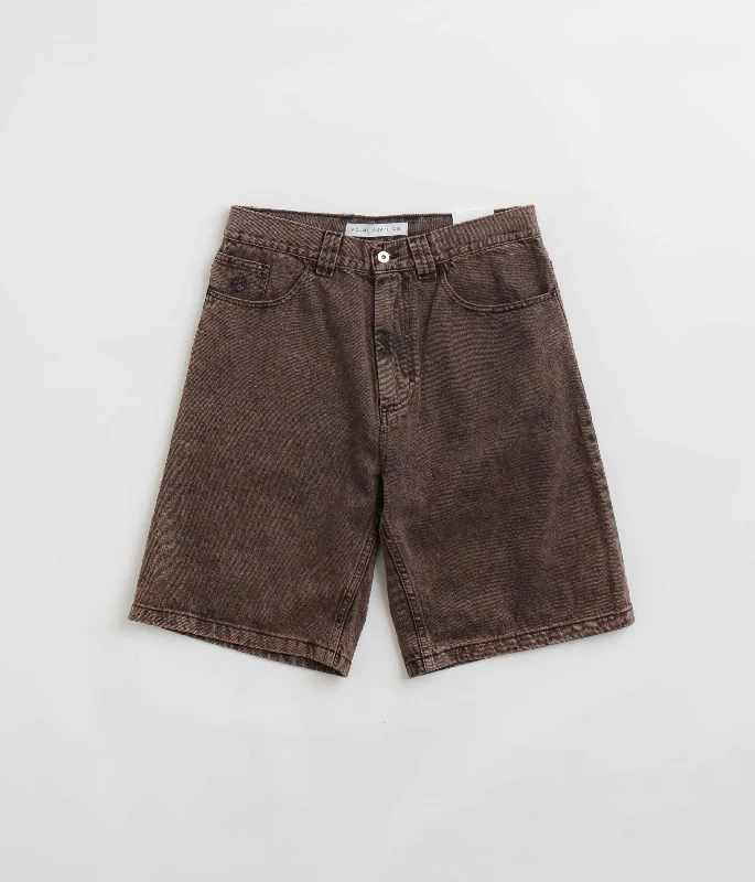 Custom Fit Shorts For Outdoors-Polar Big Boy Shorts - Mud Brown