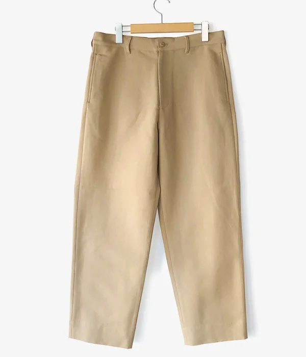 Personalized Pants For Fall Fashion-WELCOME-RAIN/STRAIGHT CHINO TROUSER (BEIGE)