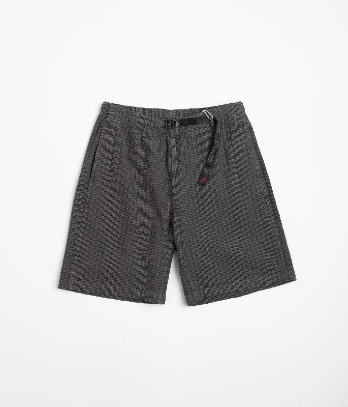 Custom Printed Shorts For Family-Gramicci OG Seersucker G-Shorts - Deep Grey Garment Dyed