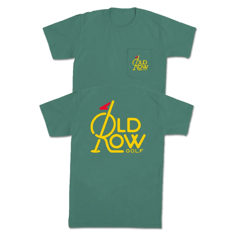 T-Shirt For Music Fans-Old Row Golf Pin Pocket Tee