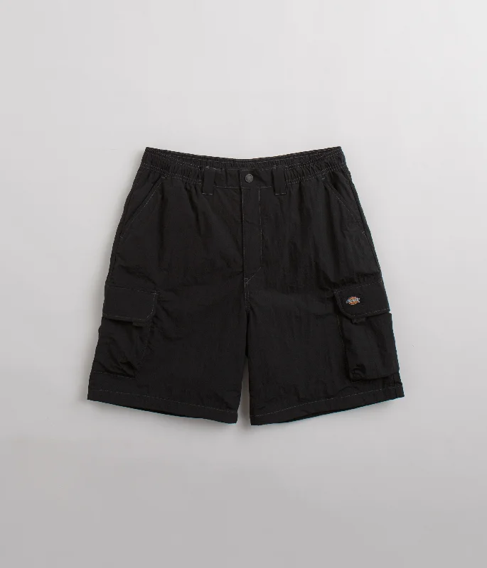 Custom Running Shorts For Outdoor Fun-Dickies Jackson Cargo Shorts - Black