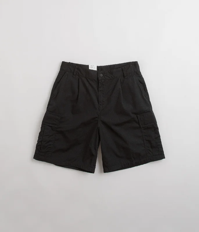 Custom Design Casual Shorts-Carhartt Cole Cargo Shorts - Rinsed Black