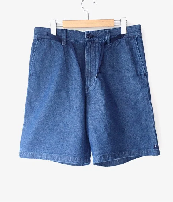 Personalized Pants For Everyday Comfort-DESCENDANT/DC-6 DENIM SHORTS (INDIGO)