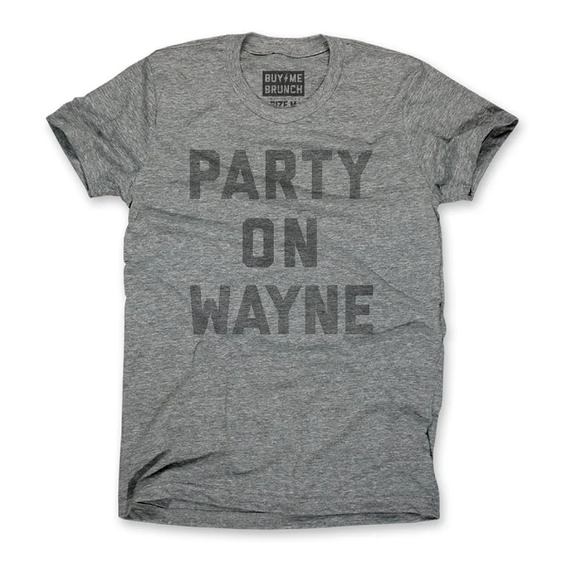 Personalized T-Shirt For Friends Gifts-Party on Wayne Tee