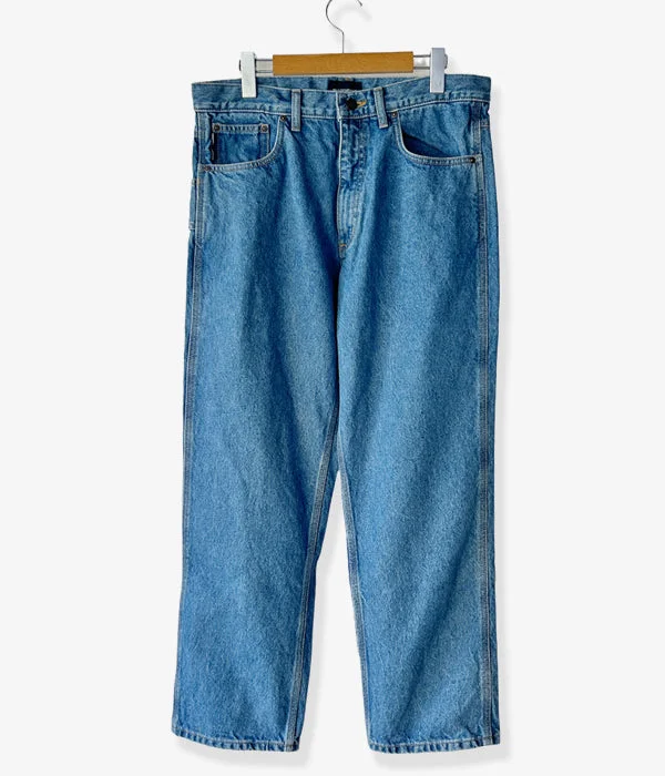 Personalized Pants For Spring Break-DESCENDANT/DAWSON DENIM TROUSERS BUGGY (INDIGO)