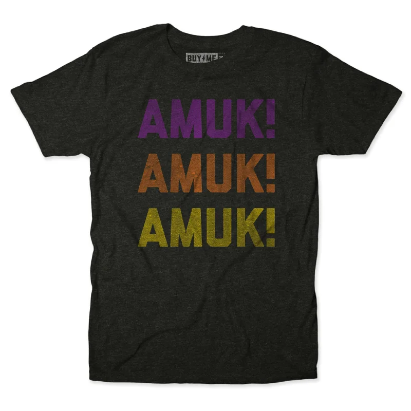 Personalized T-Shirt For Couples-Amuk Amuk Amuk Tee