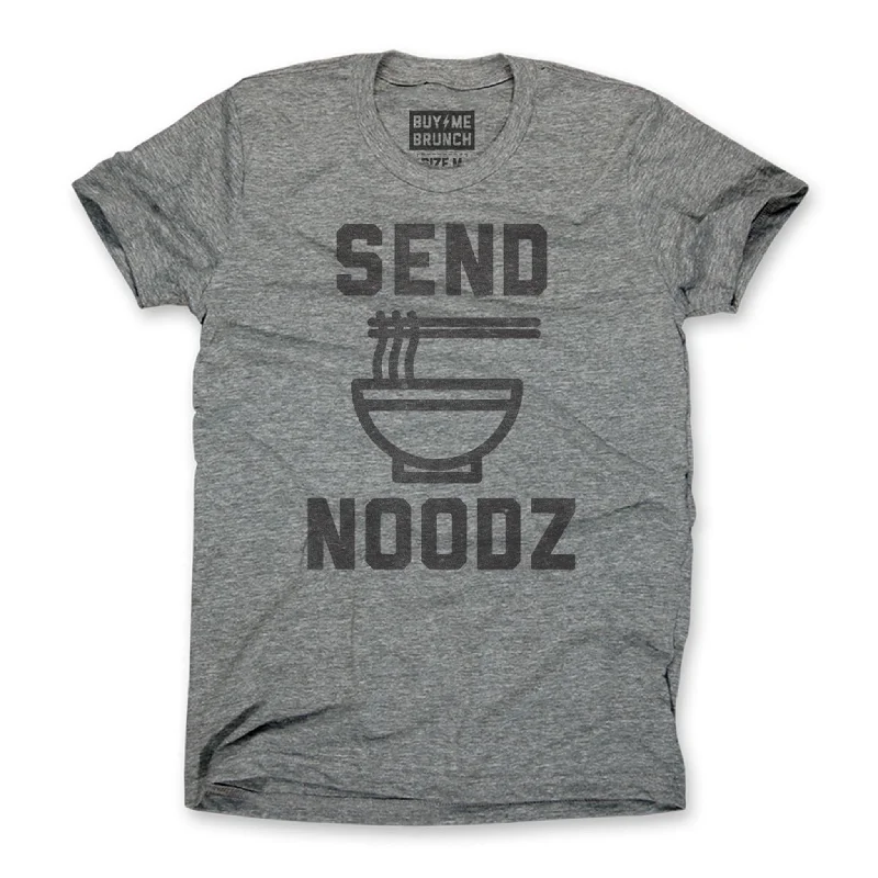 Custom Printed T-Shirt For Clubs-Send Noodz Tee