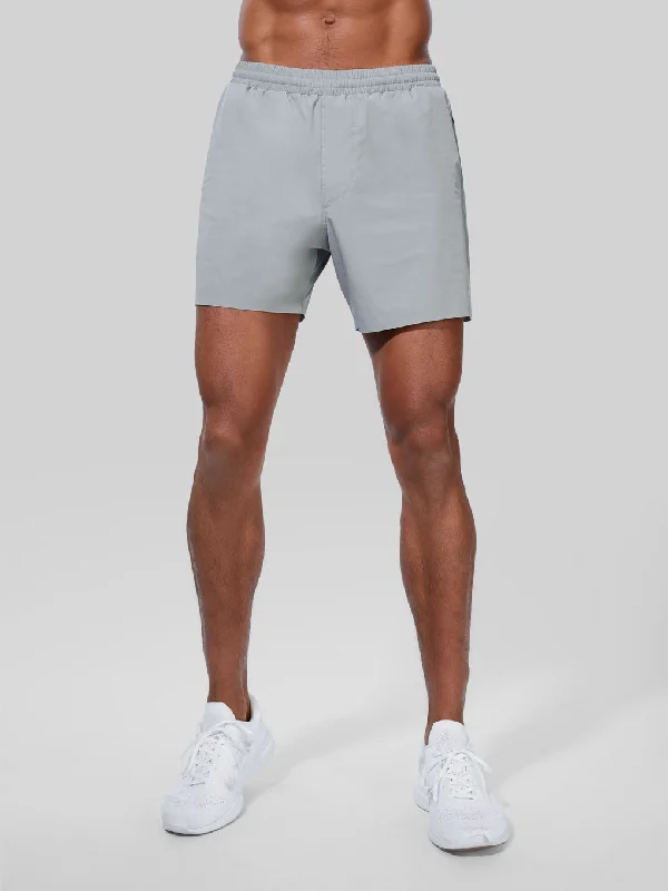 Personalized Shorts For Kids-BARRY'S CONCRETE GREY 5IN SHORT UNLINED