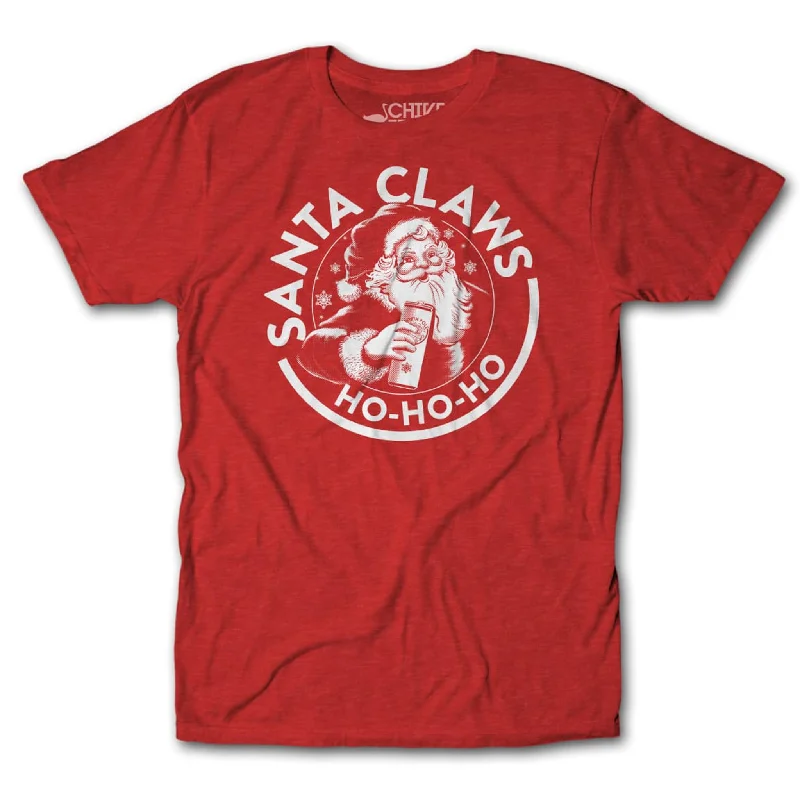 Custom T-Shirt For Family Events-Santa Claws Tee