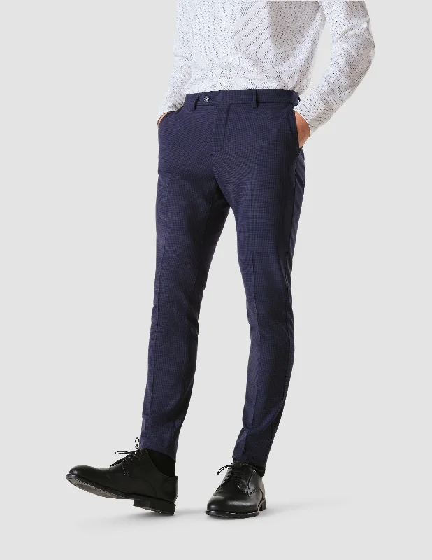 Custom Pants For Summer Fashion-Essential Suit Pants Slim Bristol Blue