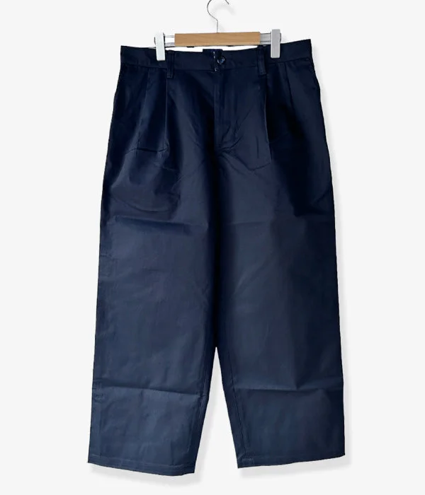 Personalized Pants For All-Day Wear-DESCENDANT/SF WIDE TROUSERS (NAVY)