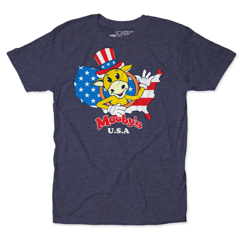 Personalized T-Shirt For Friends Gifts-Mooby's USA Tee