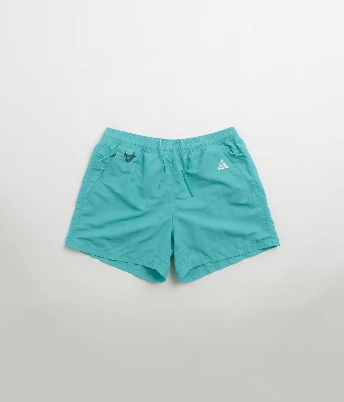 Custom Printed Shorts For Dance Classes-Nike ACG Reservoir Goat Shorts - Dusty Cactus / Summit White