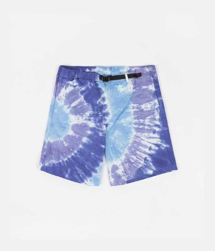 Custom Printed Shorts For Walking-Gramicci Tie Dye G-Shorts - Blue Psychedelic