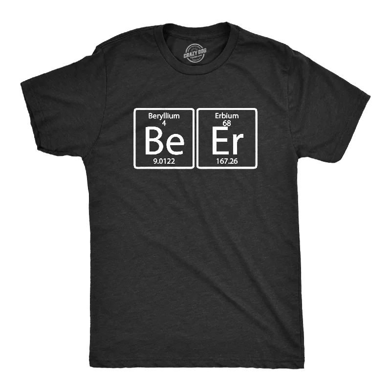 Personalized T-Shirt For School Trips-Element of Beer Men's T Shirt