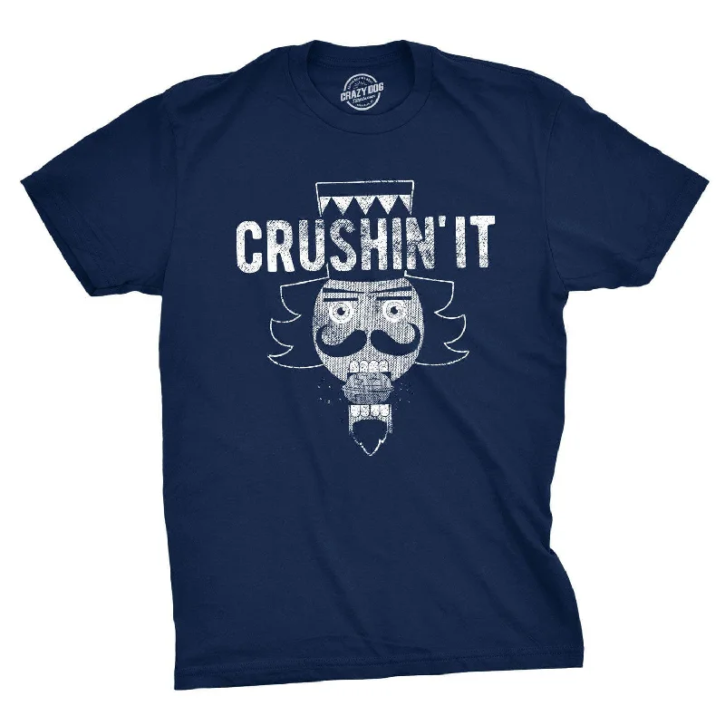 Custom T-Shirt For Outdoor Sports-Crushin' It Men's T Shirt