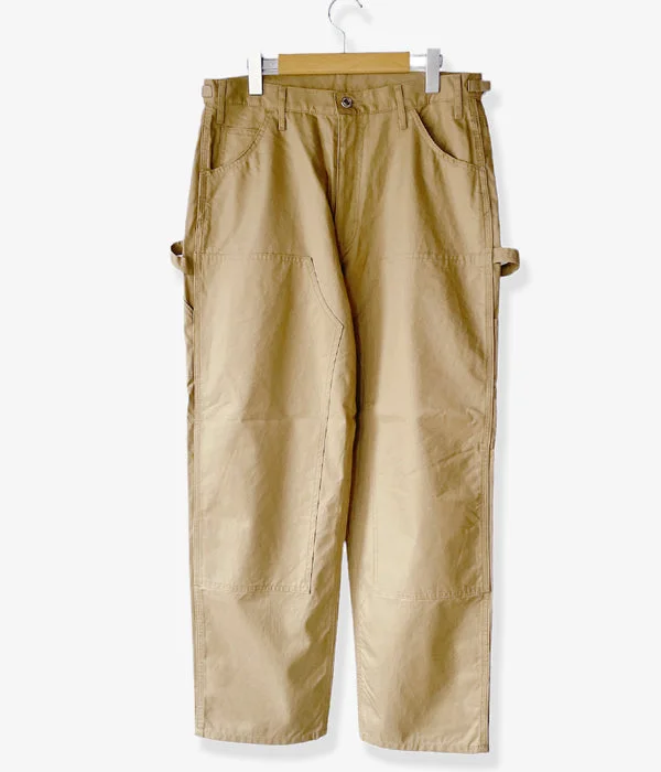 Personalized Pants For Special Events-WELCOME-RAIN/COTTON TWILL PAINTER PT (BEIGE)