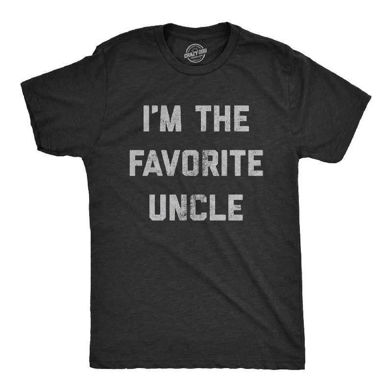 Personalized T-Shirt For Themed Parties-I'm The Favorite Uncle Men's T Shirt