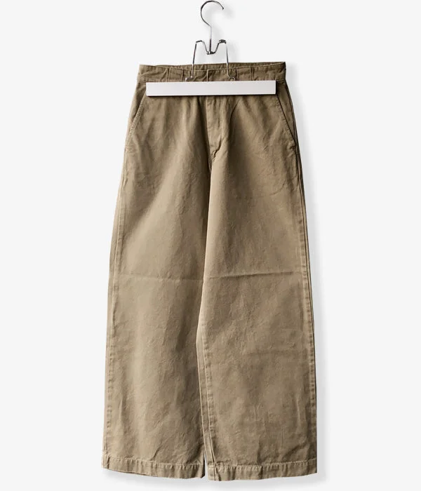 Custom Pants For Travel Comfort-nowos/CHINO PANTS(BEIGE)