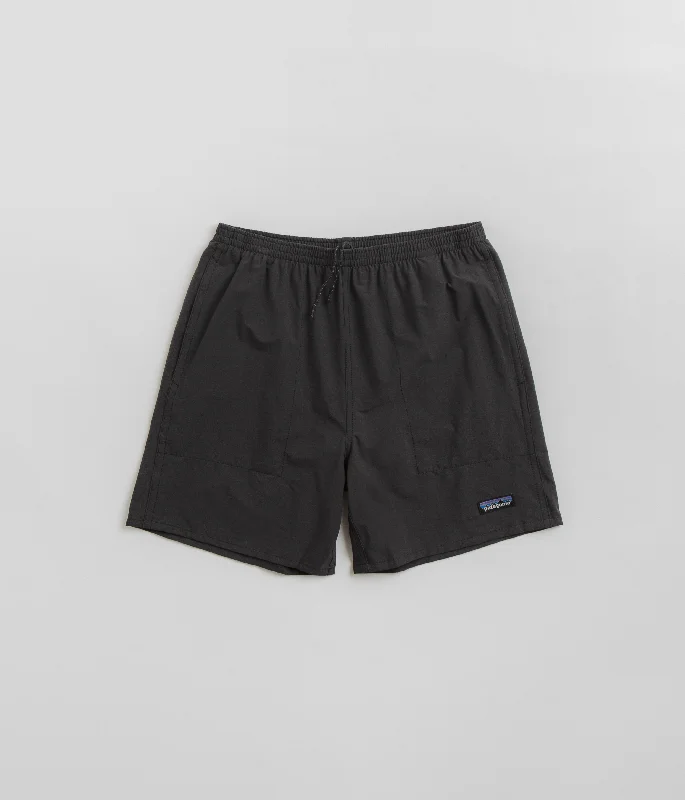 Personalized Sports Shorts For Women-Patagonia Baggies Lights 6.5" Shorts - Ink Black