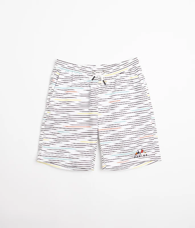 Custom Shorts For Family Events-Parlez Katouche Shorts - White