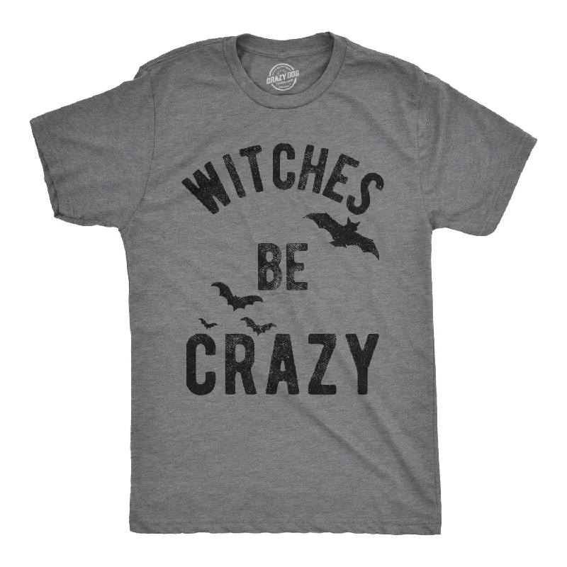 Personalized T-Shirt For Women-Witches Be Crazy Men's T Shirt