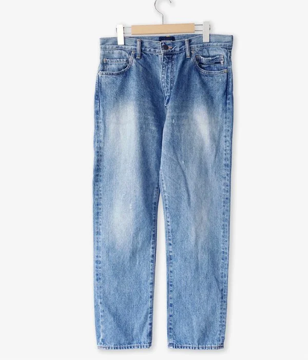 Custom Pants For Family Outings-DESCENDANT/1986 STRAIGHT JEANS