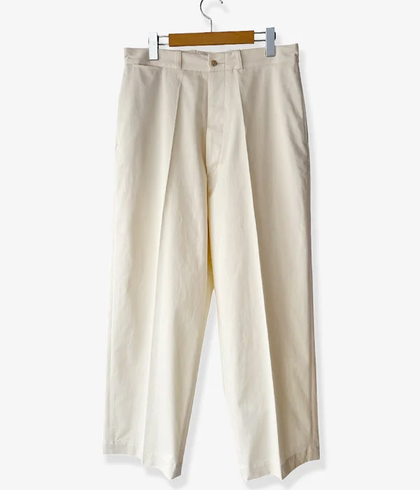 Personalized Leather Pants-blurhms ROOTSTOCK/2046D CHINO PANTS (IVORY)