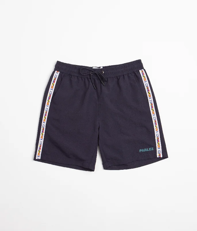 Personalized Shorts For Outdoor Sports-Parlez Mero Shorts - Navy