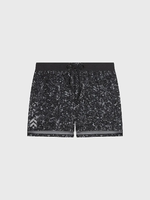 Custom Printed Shorts For Group Orders-LULULEMON DISCORD DEEP COAL LICENSE TO TRAIN SHORT 5 LL