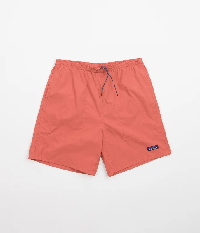 Personalized Comfortable Shorts For Vacation-Patagonia Baggies Lights Shorts (NetPlus®) - Sumac Red